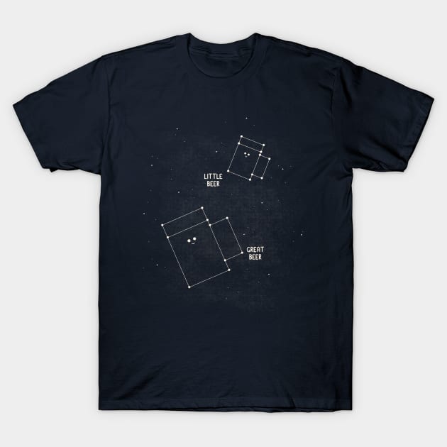 Constellations T-Shirt by HandsOffMyDinosaur